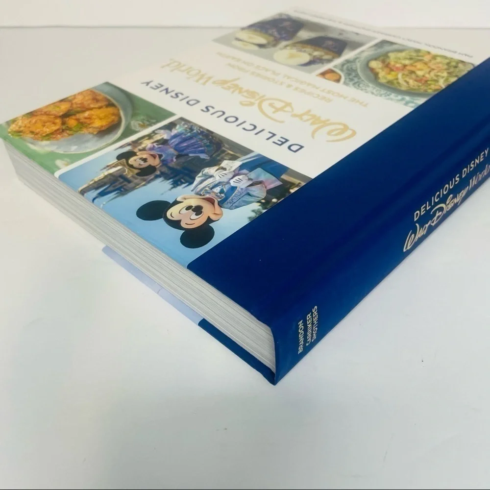 New Delicious Disney Walt Disney World Recipes Cookbook‎ 50th Anniversary